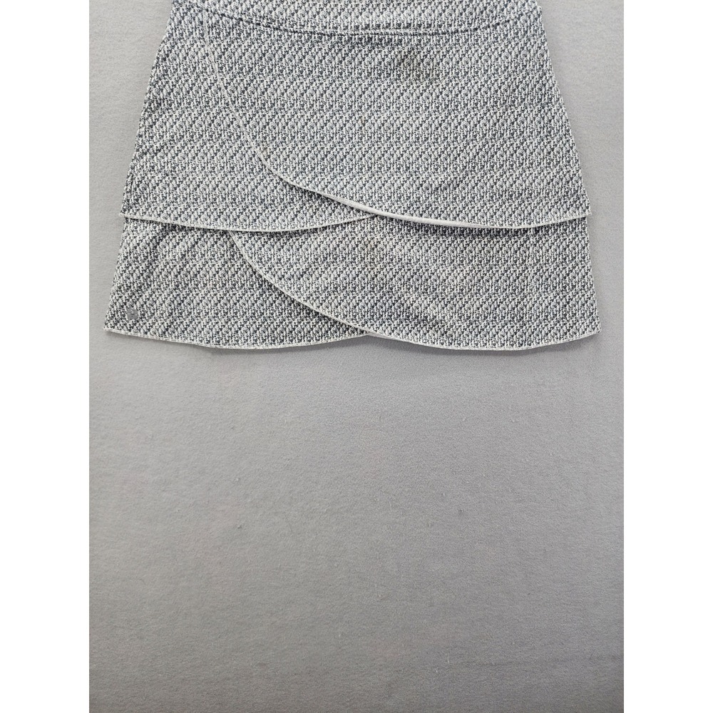Soybu Grey Textured Layered Skort Womens Medium Activewear Tennis Golf Skirt M - Picture 8 of 12